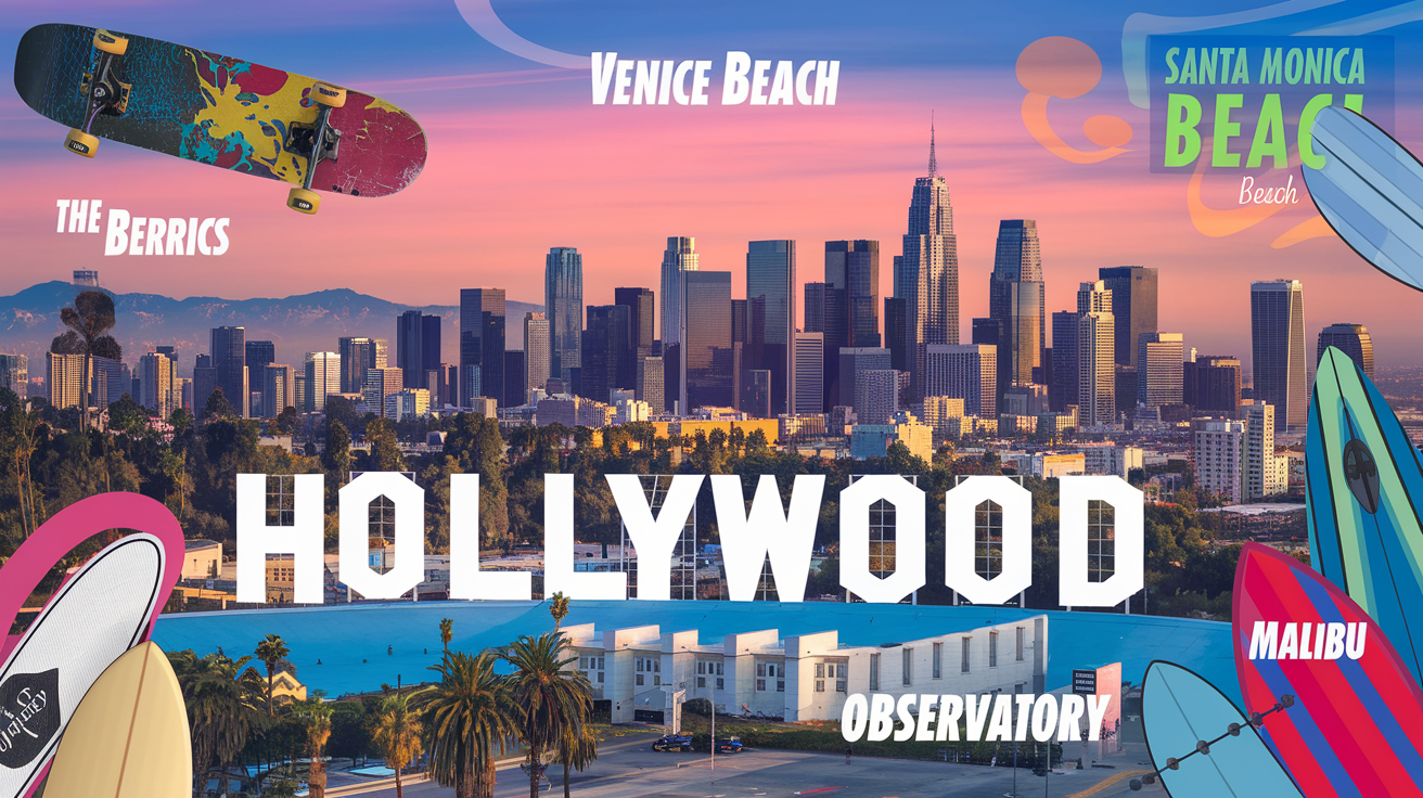 Featured image for Los Angeles : Entre Monuments Iconiques, Skate et Surf